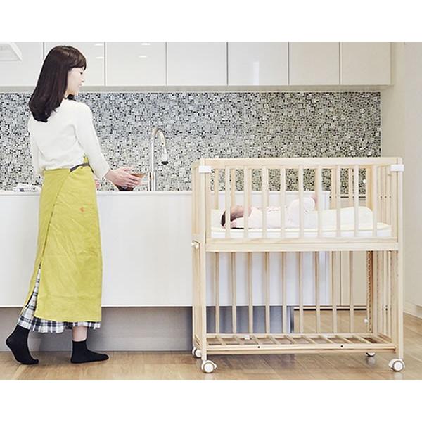 そいねーる＋ ロング ベビーベッド 専用敷きマット付 yamatoya（大和屋