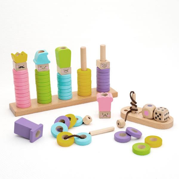 ウッディプッディ（WOODY PUDDY） はじめてのつみき RING10（リング