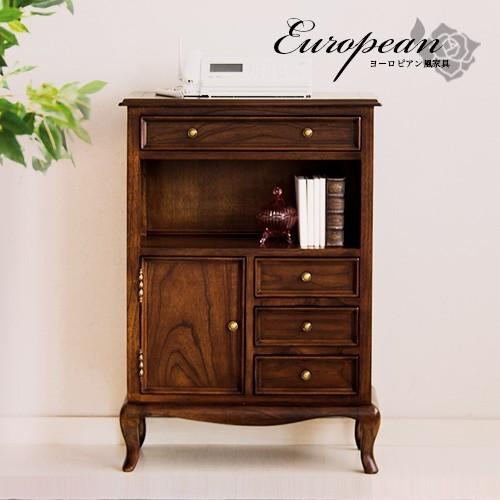 ルーター収納 ヨーロピアン アンティーク 猫脚 エレガント 電話台