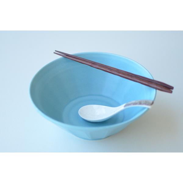 ターコイズブルー麺鉢2個セット】 おしゃれ 北欧 麺鉢 丼 どん うどん