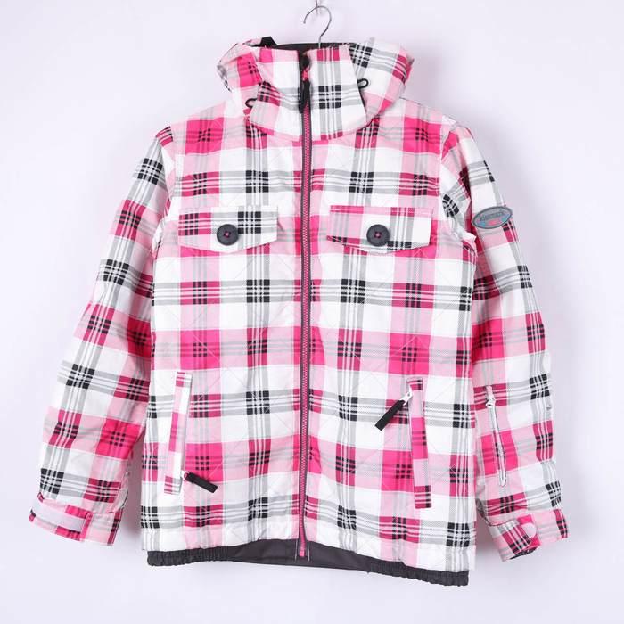 キスマーク スキーウエア スノーボードウエア 中綿 チェック アウター