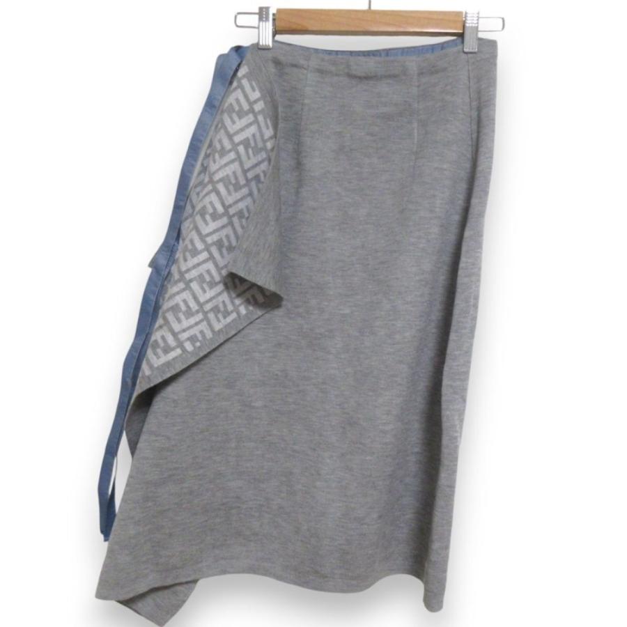 FENDI（フェンディ） 美品 23SS FENDI ズッカ柄 ロゴリボン