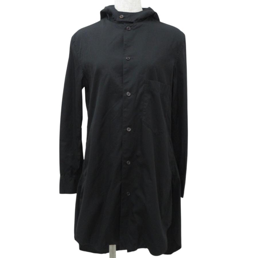 Yohji Yamamoto（ヨウジヤマモト） 美品 ノワール 長袖 フード付き