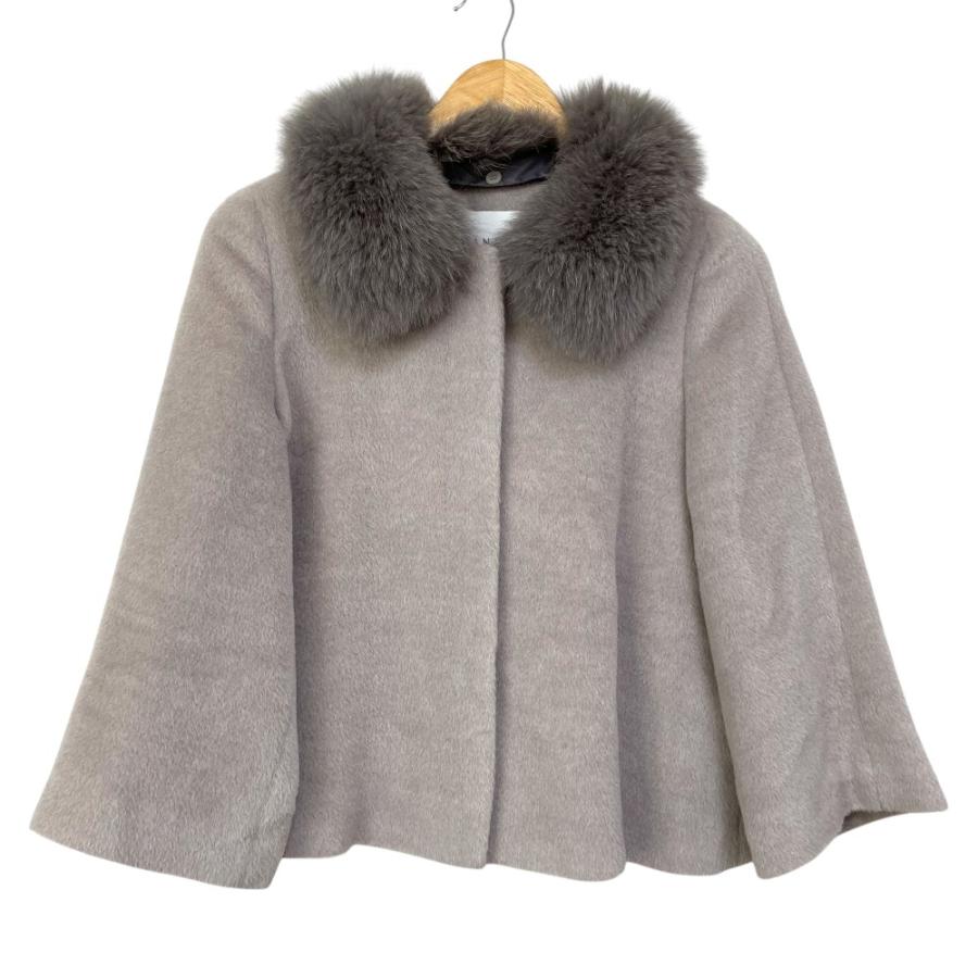 ANAYI（アナイ） 美品 フォックスファー アルパカ ショートコート