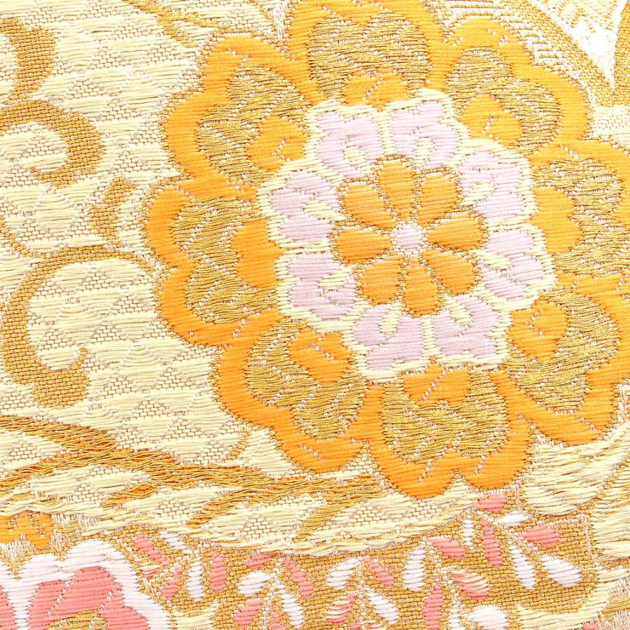 Kisste（キステ） 七五三 作り帯 帯 7歳 女の子 日本製 大寸 金 花紋