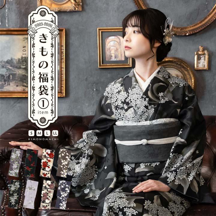 KIMONOMACHI 洗える着物 単品 「袷着物単品 全8柄」 オリジナル きもの