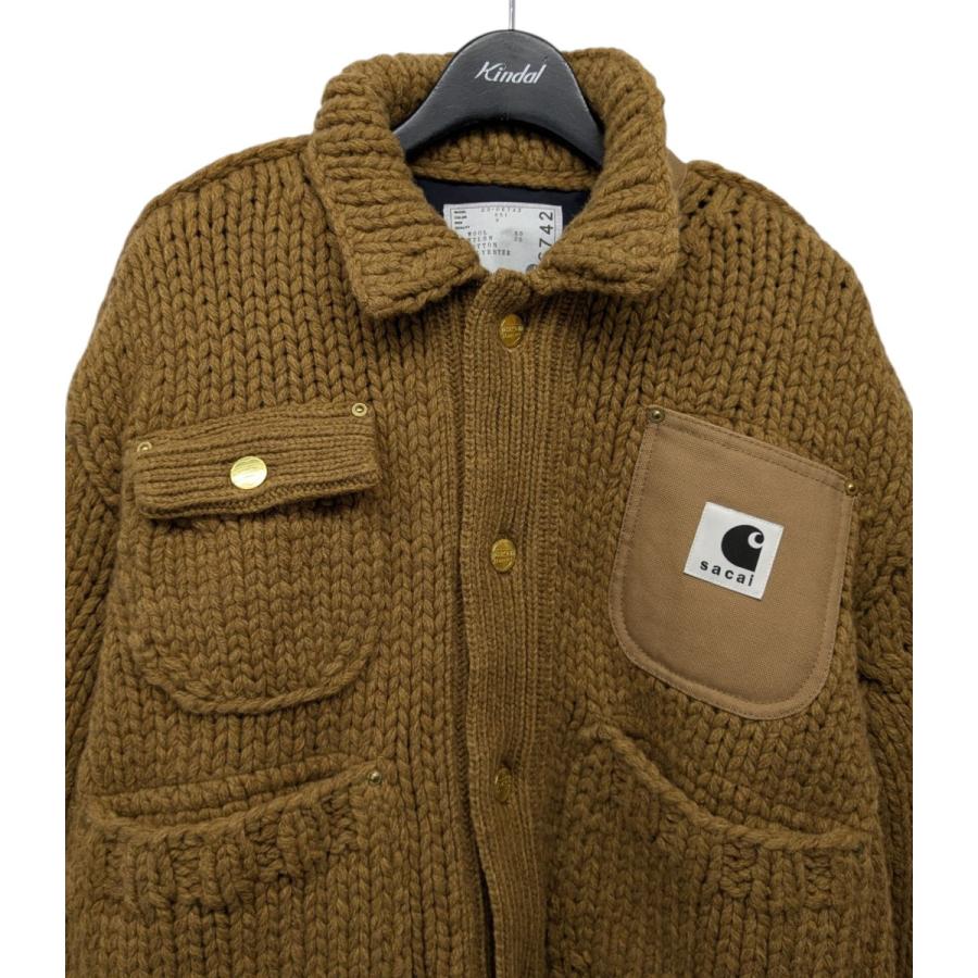 sacai（サカイ） 【値下げ】sacai×CARHARTT WIP 23AW「Knit Jacket