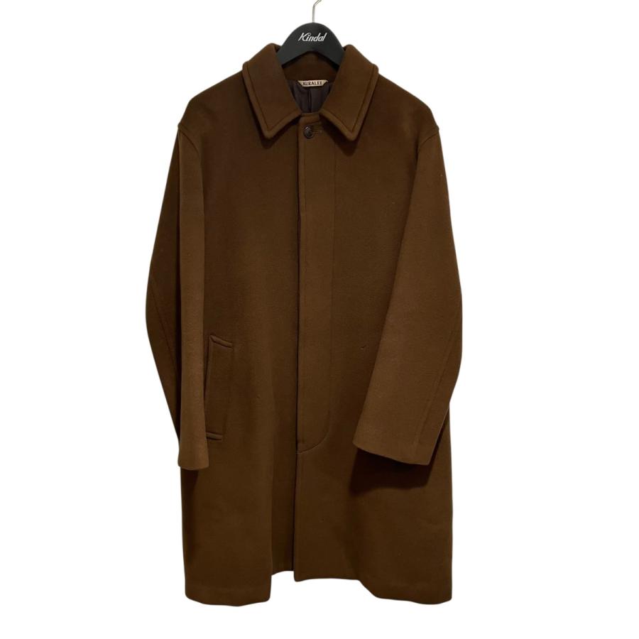 AURALEE（オーラリー） ウールメルトンステンカラーコート ステン