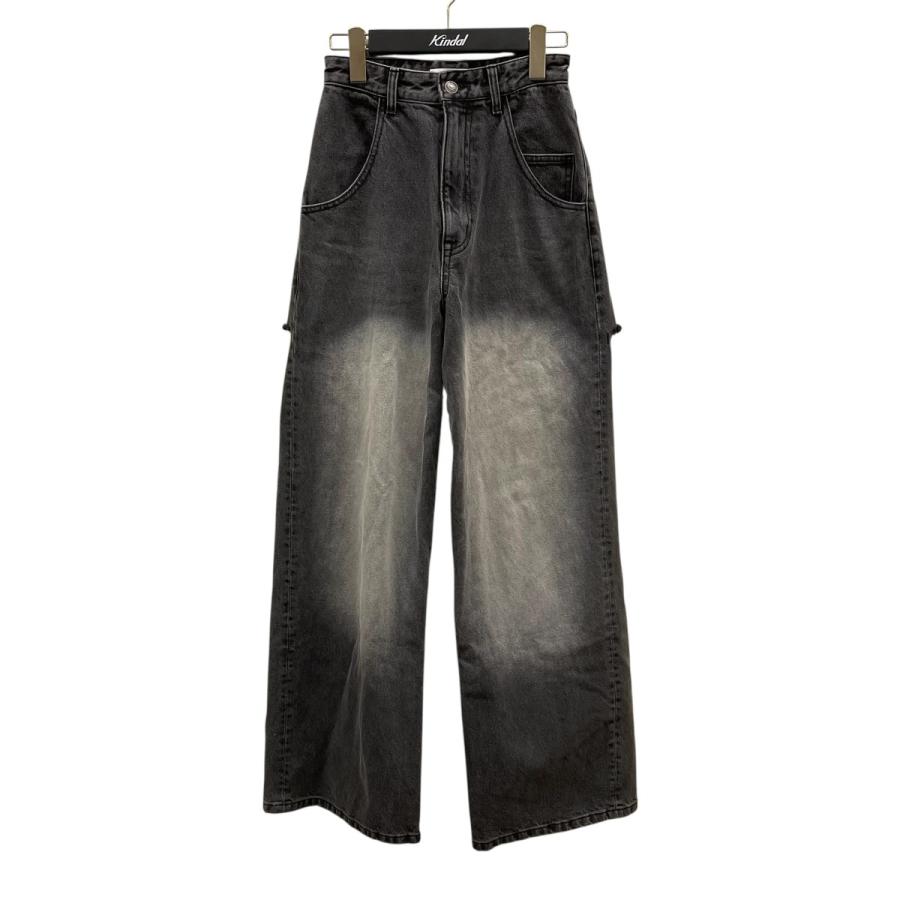 値下げ】MELT THE LADY ダメージ加工デニムパンツ ML 32208 グレー