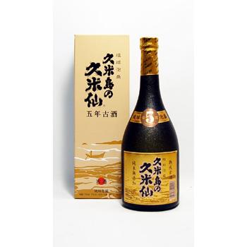 40度 久米島の久米仙 5年古酒【泡盛】 720ml : くまの焼酎屋 - 通販