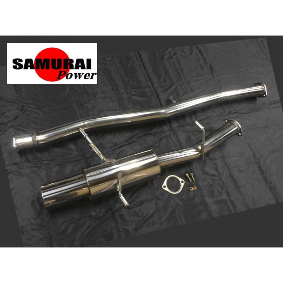GDB・GDA インプレッサ用 砲弾ロングマフラー！SAMURAI POWER
