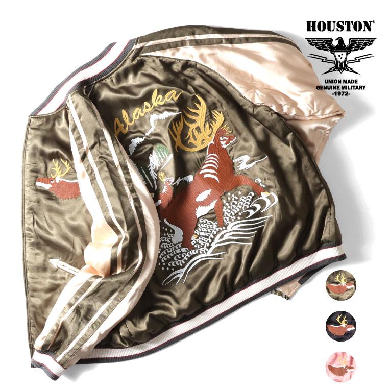 HOUSTON（ヒューストン） 51394 RAYON SOUVENIR JACKET (ALASKA