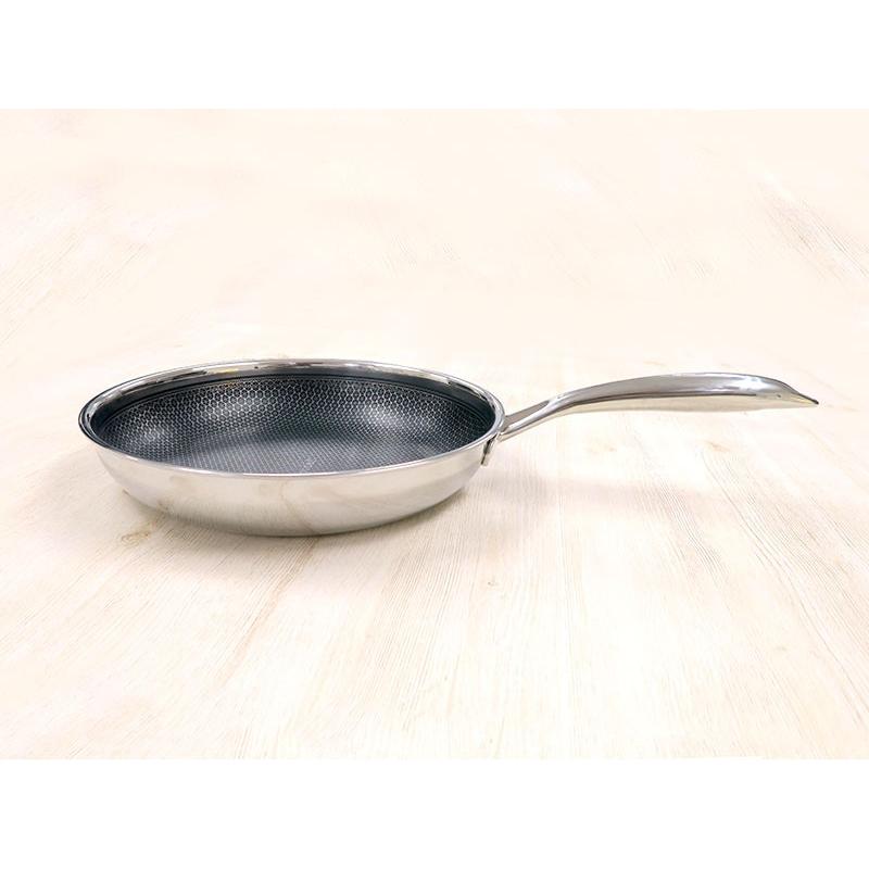 スイスダイヤモンド ベーシックフライパン20cm 浅型 ガス火 IH対応