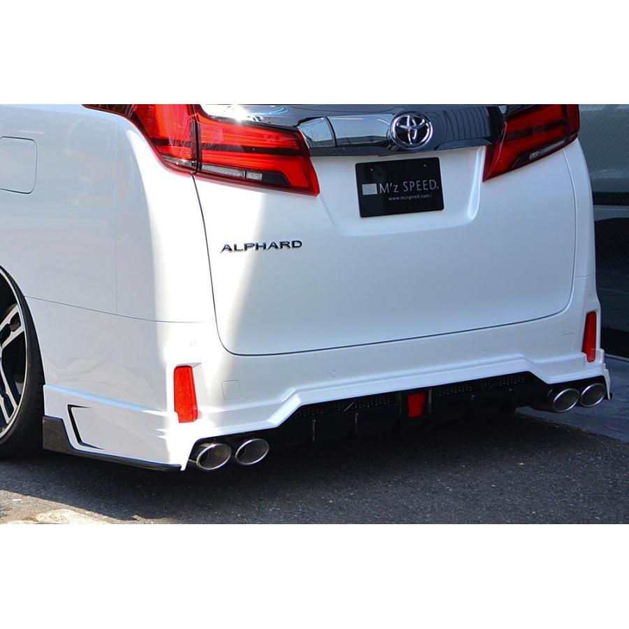 エムズスピード アルファード 30系 後期 マフラー エキゾースト