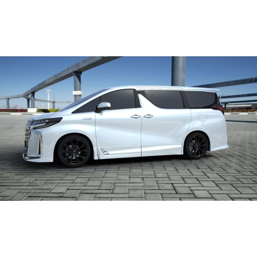 TRD ティーアールディー アルファード エアロボディ 30系サイド