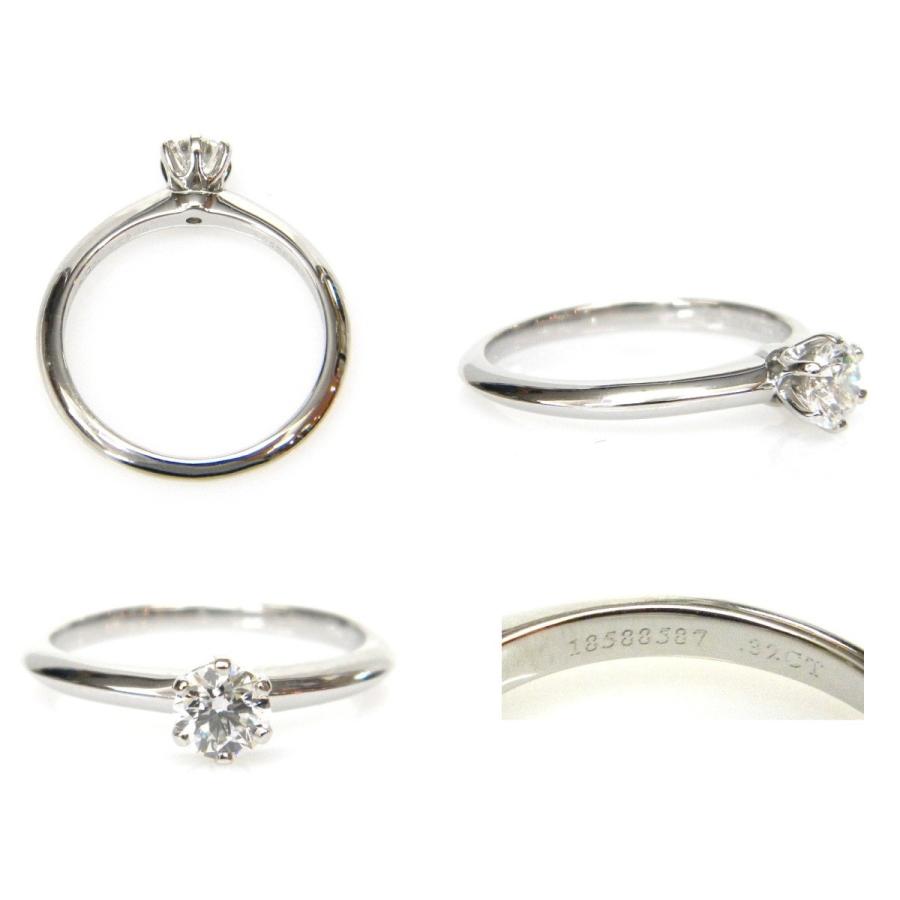 TIFFANY&Co.（ティファニー） 指輪 ダイヤモンド立爪リング Pt850 0.32