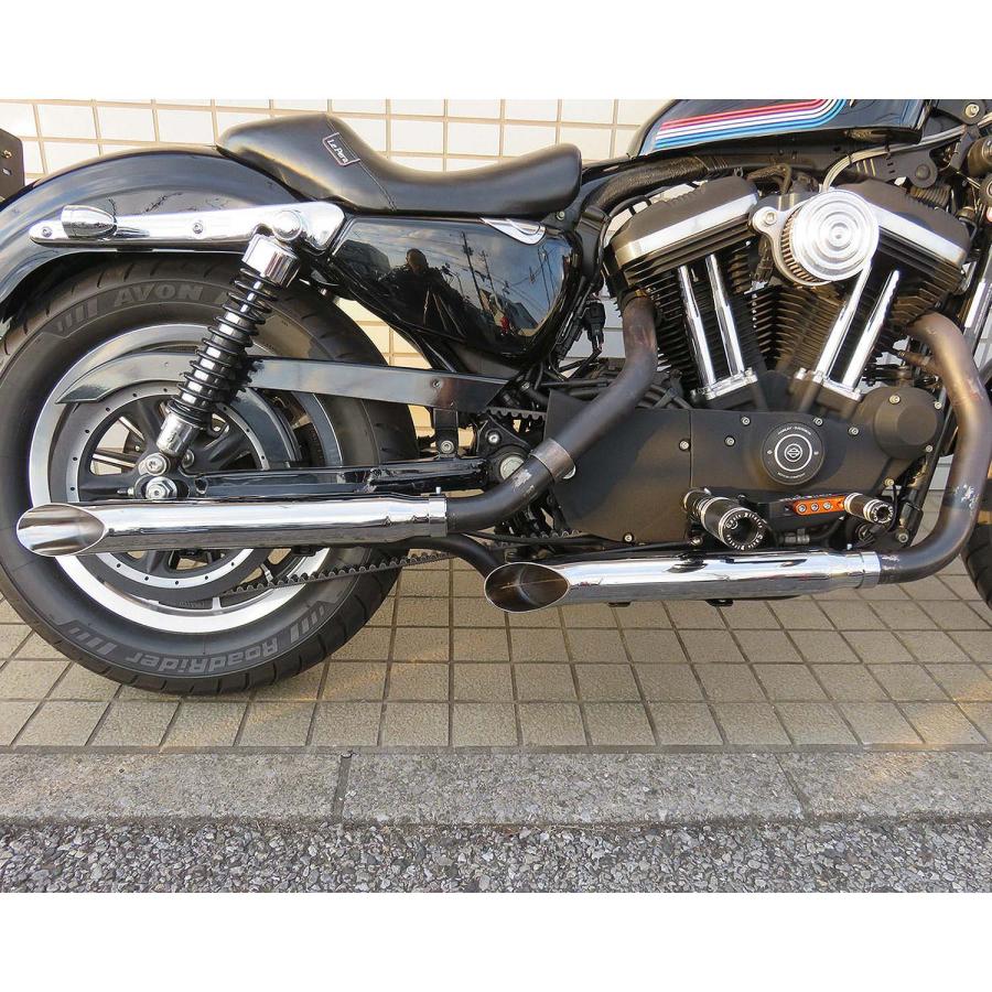 スポーツスター、ダイナ、ソフテイル ターンアウト・スリップオン