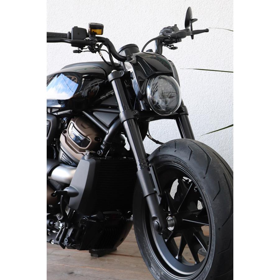 ハーレー Sportster S NRSスタイル LEDヘッドライトキット(未塗装