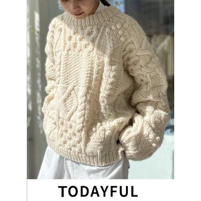 TODAYFUL / トゥデイフル Pattern Hand Knit 23秋冬4【12020513