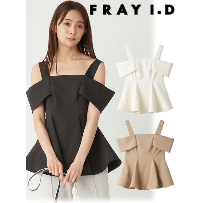 FRAY I.D（フレイ・アイディー） (12%OFF) オフショルペプラム