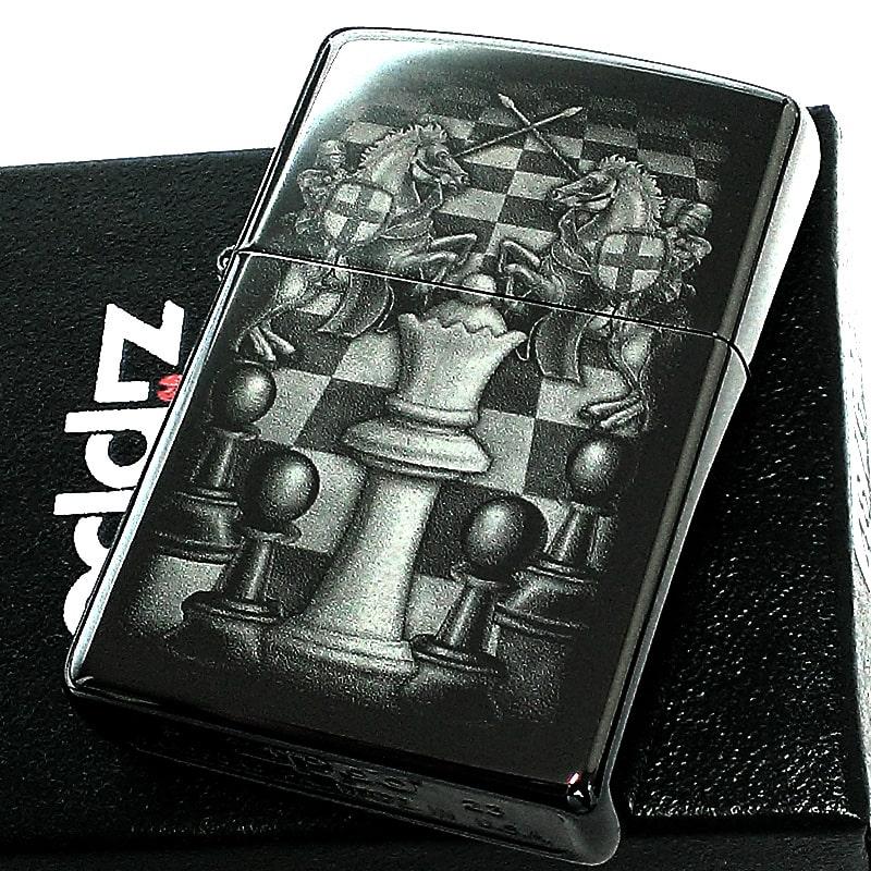 ZIPPO（ジッポー） ライター ブラックアイス チェスデザイン ジッポ