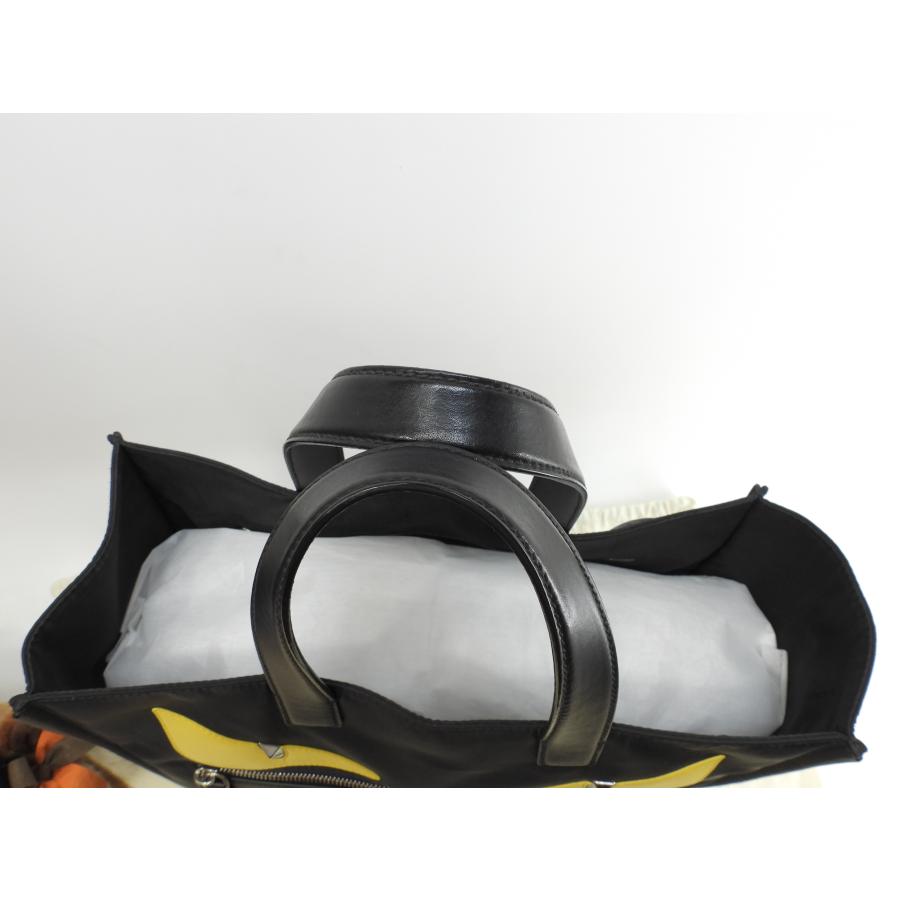 FENDI（フェンディ） トートバッグ バッグバグズ ナイロン黒