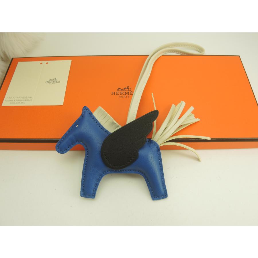 HERMES（エルメス） ロデオPMペガサス アニューミロ クレ黒青 バッグ