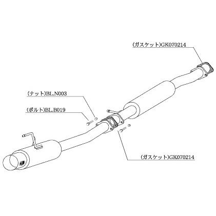 柿本改 柿本 改 マフラー HYPER FULLMEGA N1+Rev. 日産 フェアレディZ
