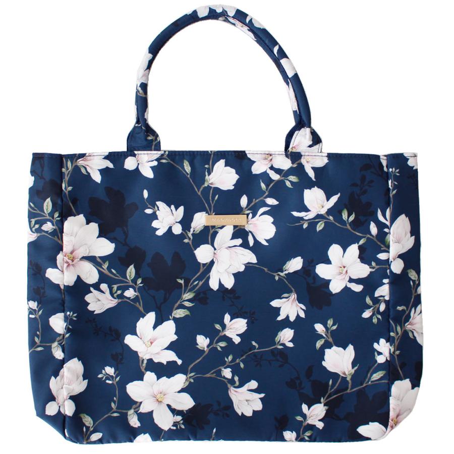 WEDGWOOD（ウェッジウッド） A4横長トートバッグ Magnolia マグノリア