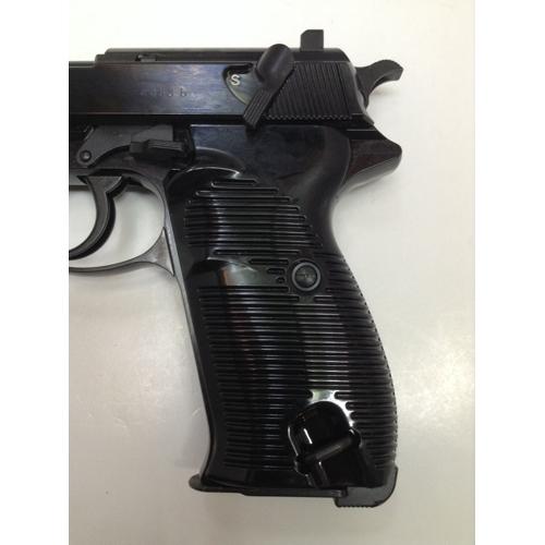 マルゼン ワルサー P38 (ac40.s) ブラックメタル（ガスブローバック