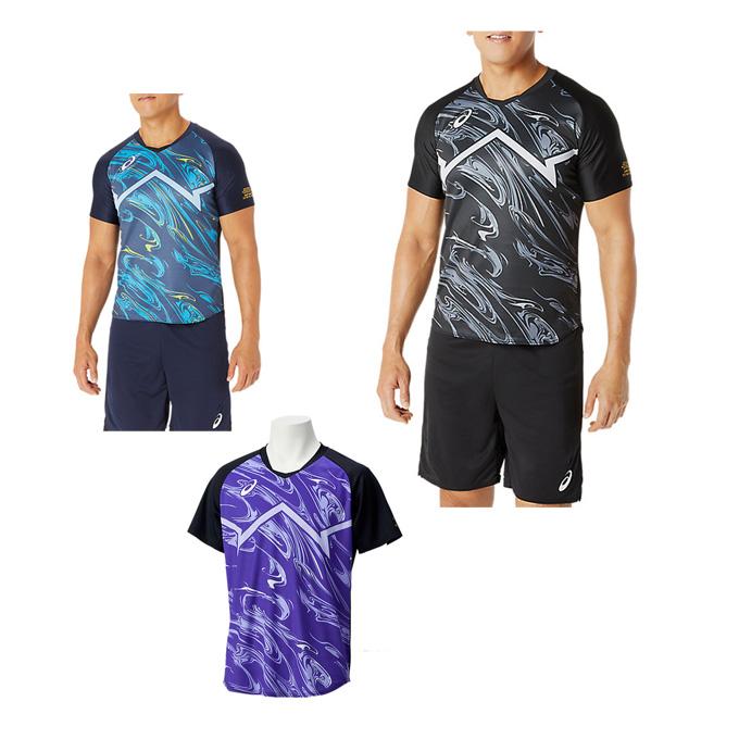 ASICS（アシックス） バレーボールウェア 半袖シャツ メンズ