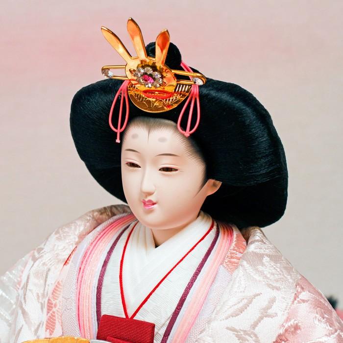 ひなせい 雛人形 三段飾り 収納飾り 「優里花雛」 おしゃれ 5人 五人