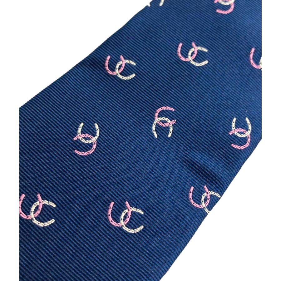 美品 エルメス ネクタイ シルク100% 馬蹄 メンズ HERMES 中古