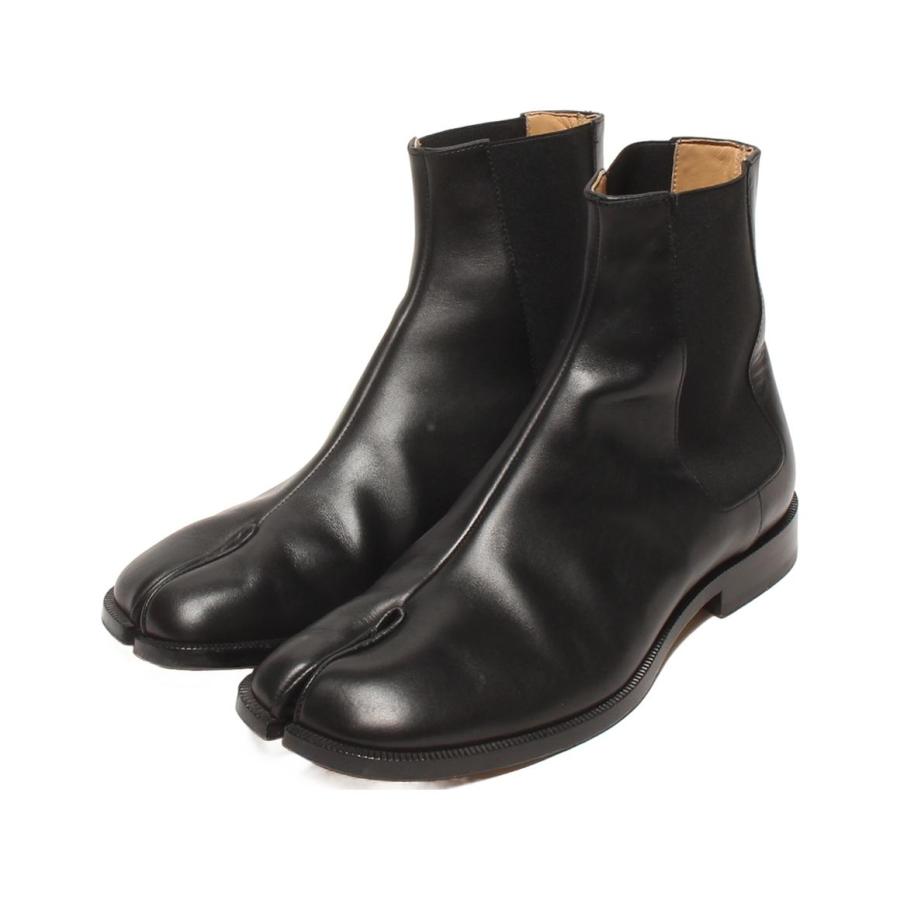 美品 メゾン マルジェラ 足袋ブーツ サイドゴア タビ メンズ SIZE 41