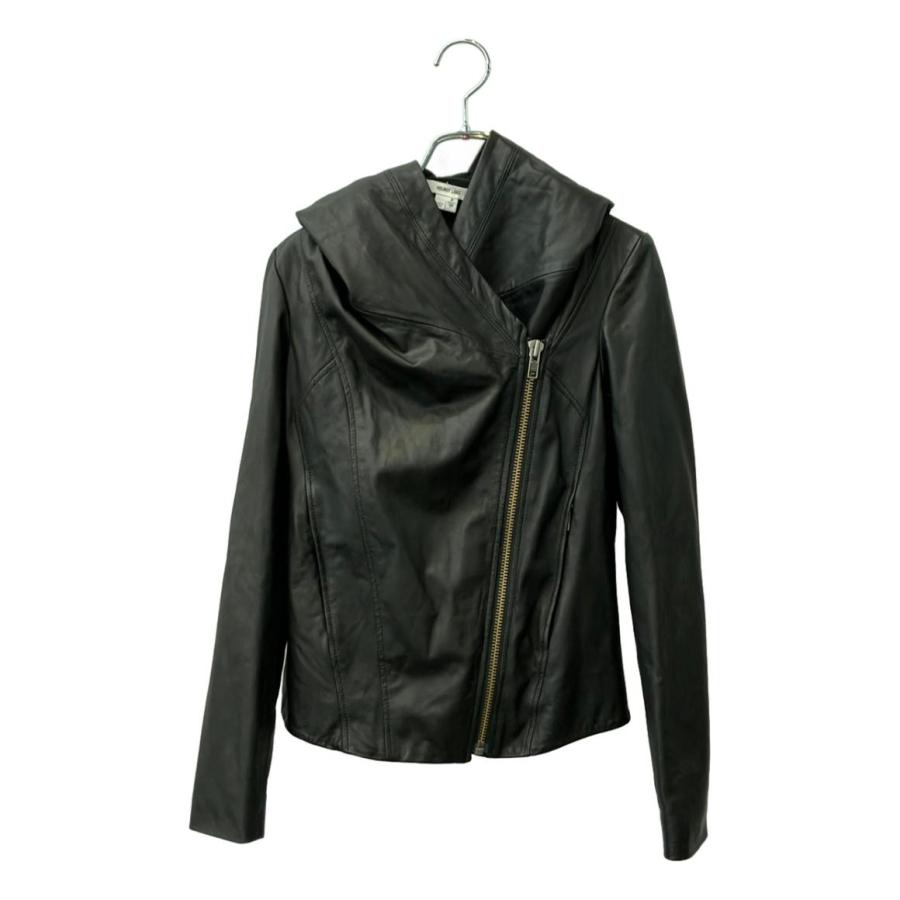 ヘルムートラング レザージャケット ブルゾン シープスキン フーディ