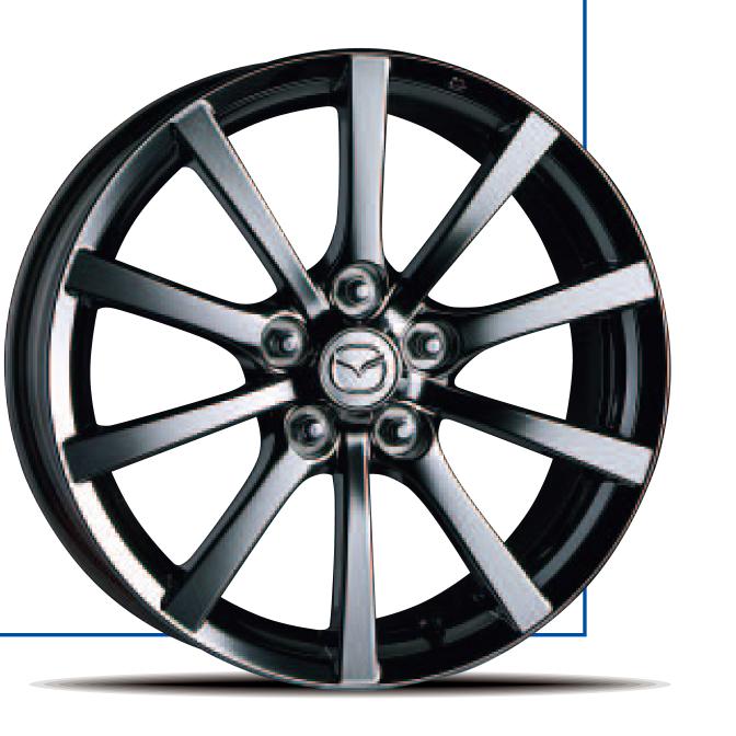 マツダ（Mazda） マツダ（MAZDA）アルミホイール(スパッタリング) 1本