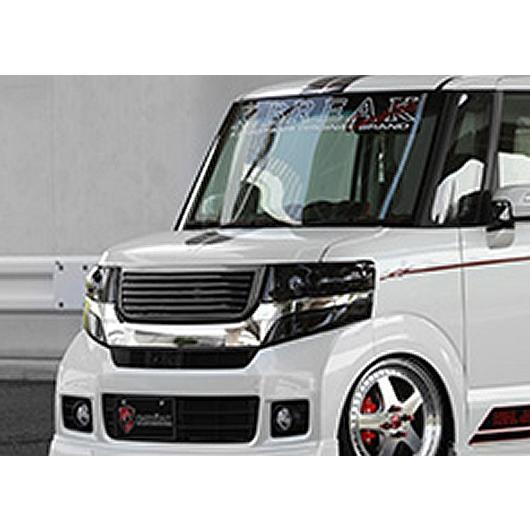 N BOX カスタムJF1前期 アスリート+S マークレス フロントグリル（未