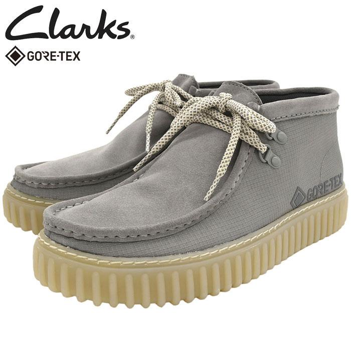 Clarks（クラークス） ブーツ メンズ 男性用 トーヒル ハイ GTX Grey