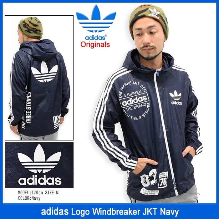 adidas Originals アディダス ジャケット メンズ ロゴ ウィンド