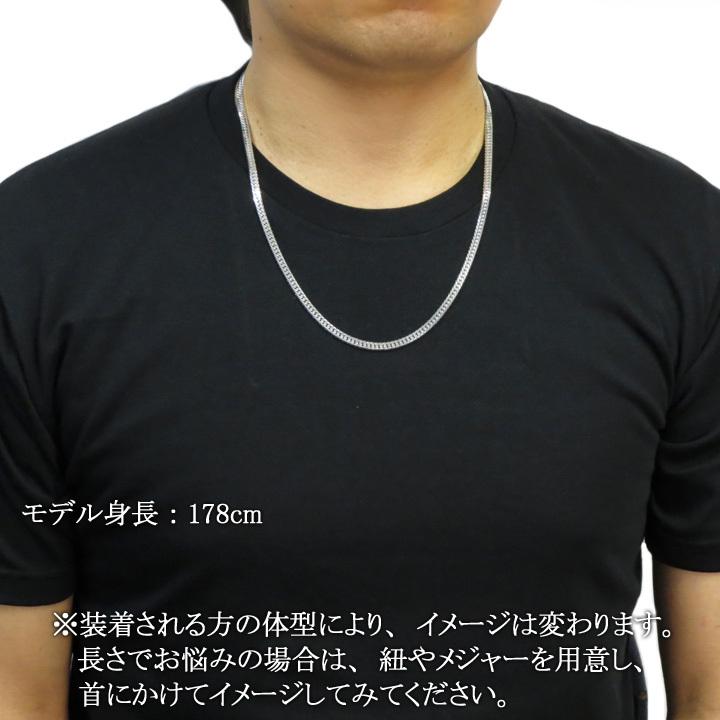 喜平ネックレス シルバー 喜平チェーン シルバー925 6面ダブル 25g