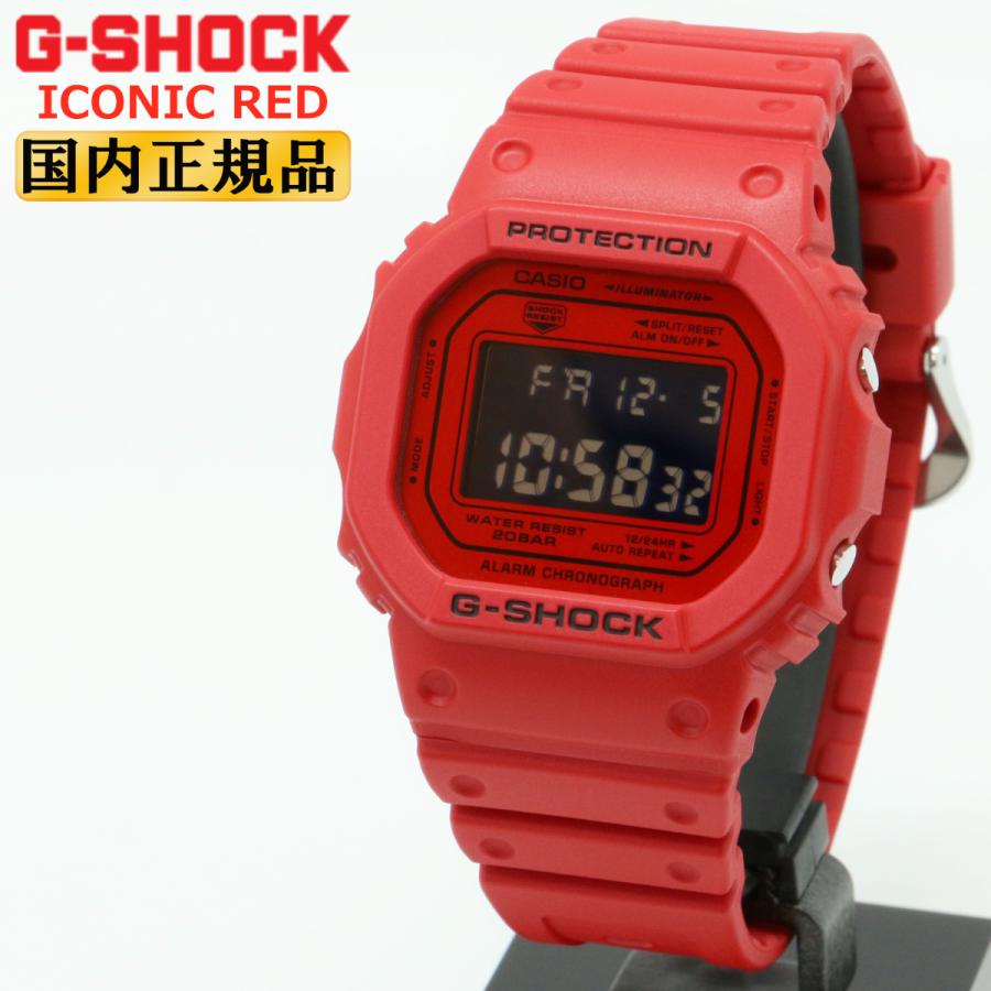 ORIGIN(G-SHOCK) G-SHOCK ICONIC RED Gショック アイコニックレッド DW