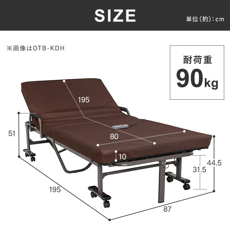 IRIS OHYAMA（アイリスオーヤマ） ベッド 折りたたみベッド シングル