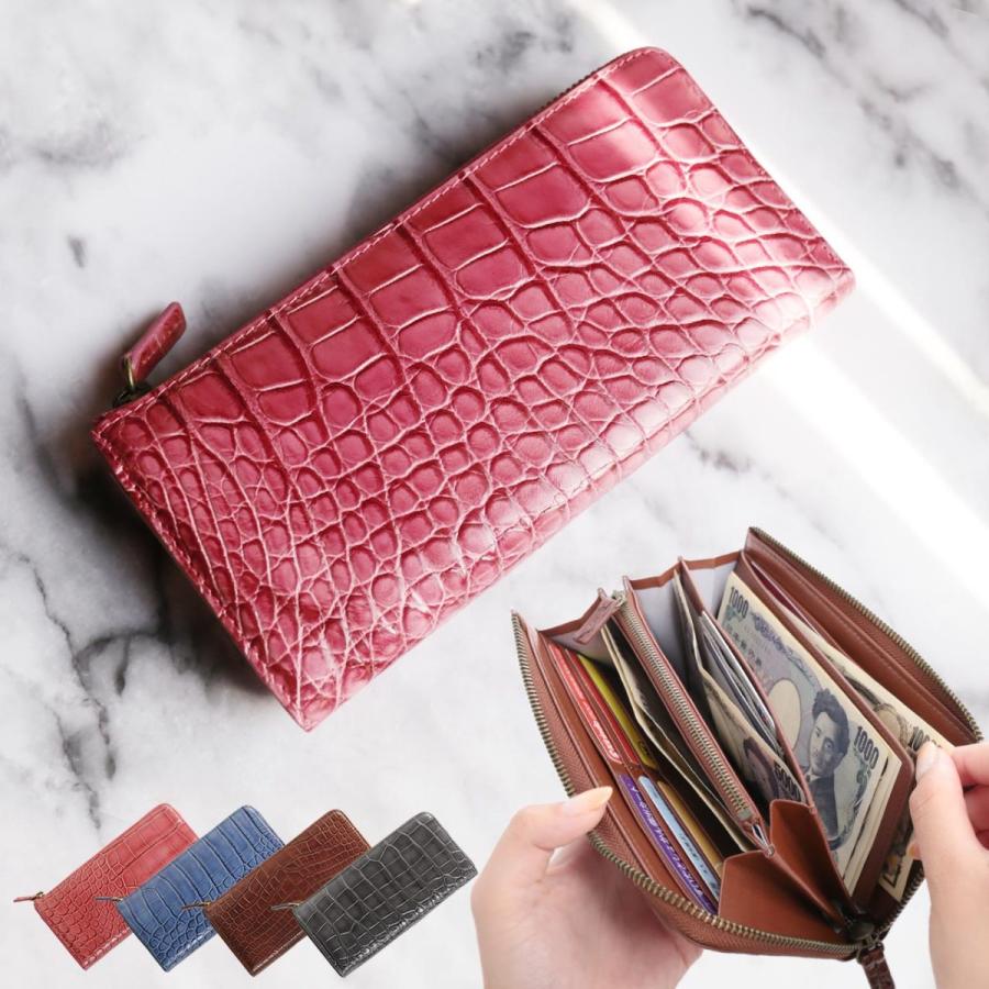 sankyo shokai（三京商会） ［期間限定価格］フランス クロコダイル L