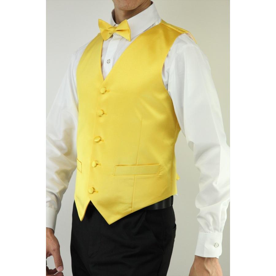 ベスト カラーベスト 蝶ネクタイ 2点セット 演奏 吹奏 S〜5Lサイズ