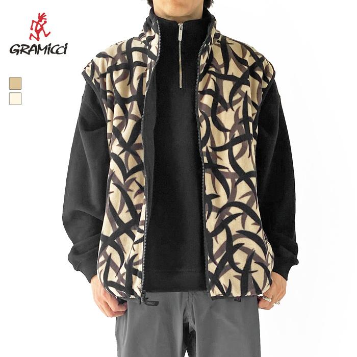 GRAMICCI（グラミチ） リバーシブル フリース ベスト メンズ GRAMICCI