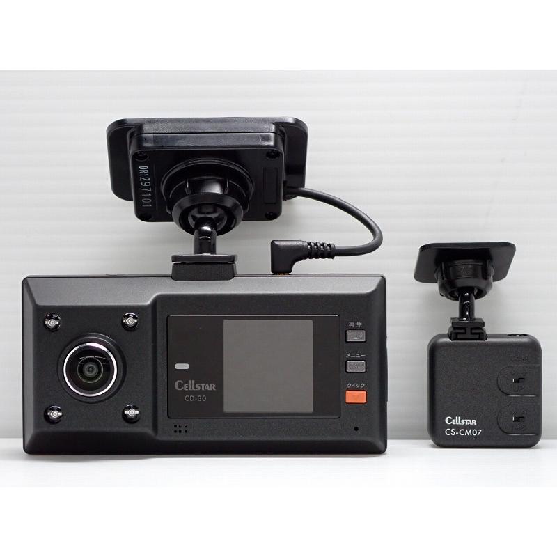 CELLSTAR（セルスター） 【中古】ドライブレコーダー CD-30 360度