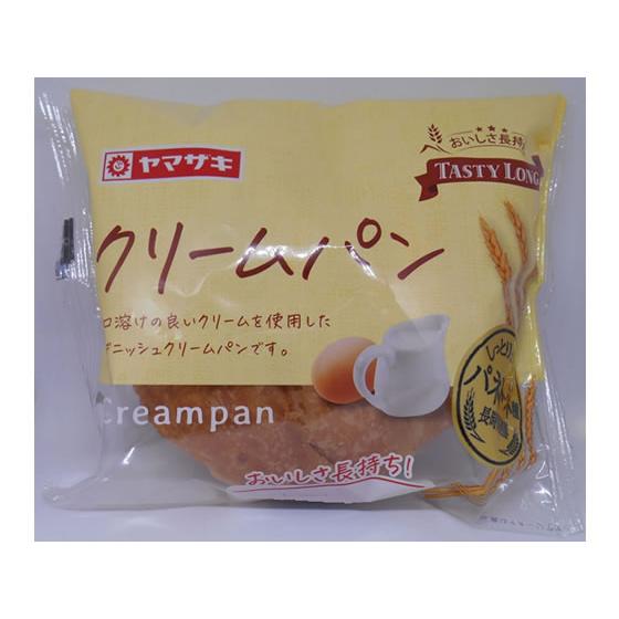 ヤマザキ 山崎製パン テイスティロング クリームパン 菓子パン パン