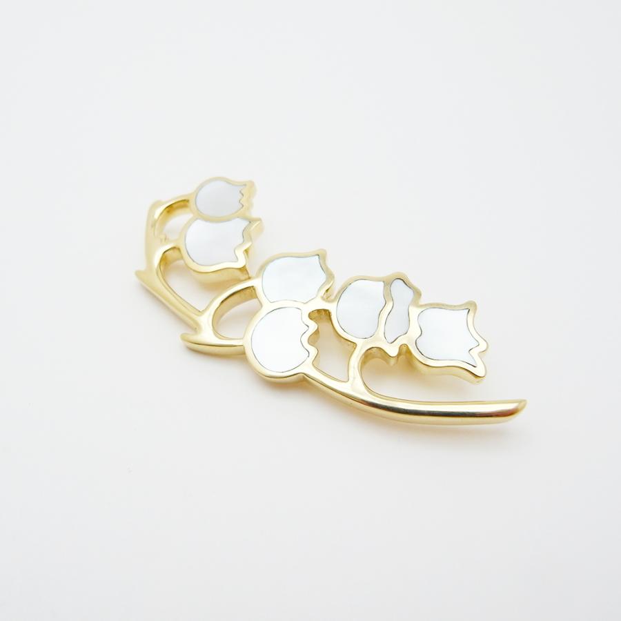 TIFFANY&Co.（ティファニー） リリーオブザバレー モチーフ シェル