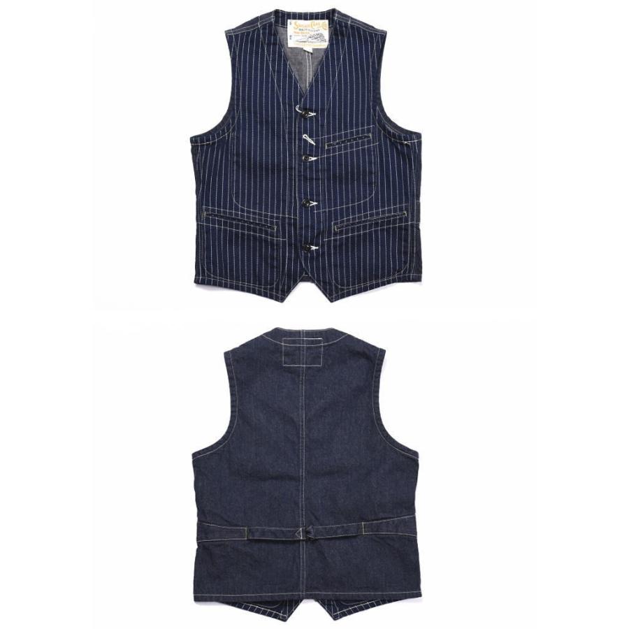 SUGAR CANE 【再入荷】シュガーケーン ベスト 9oz. ウォバッシュ