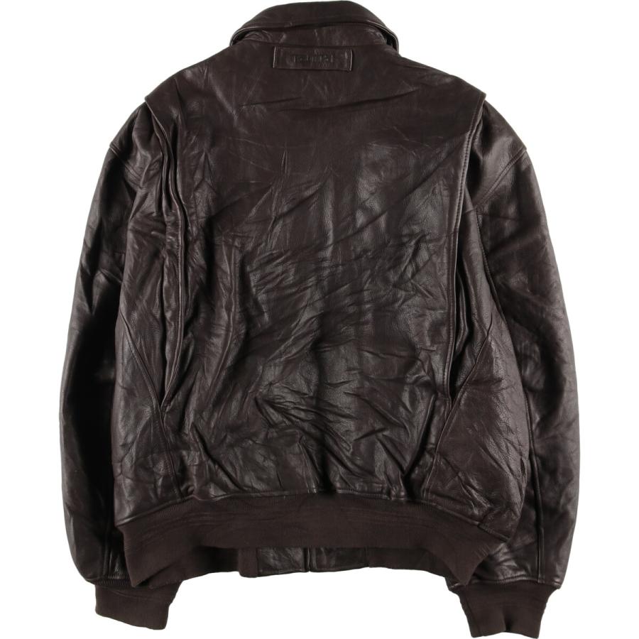 NAUTICA（ノーティカ） 古着 90年代 A-2タイプ レザーフライト